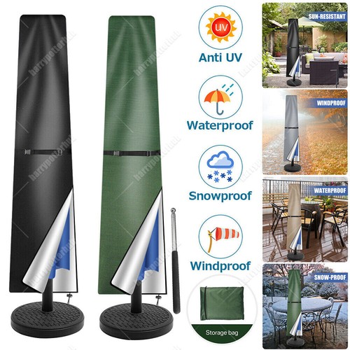 Parasol cover with zip outdoor - with,
