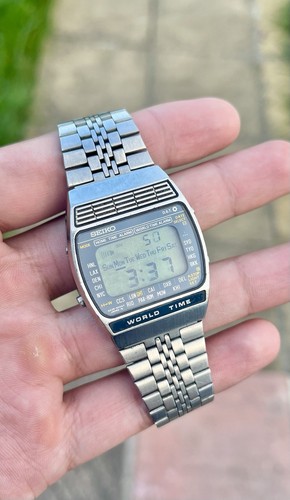 Vintage seiko world time - vintage,