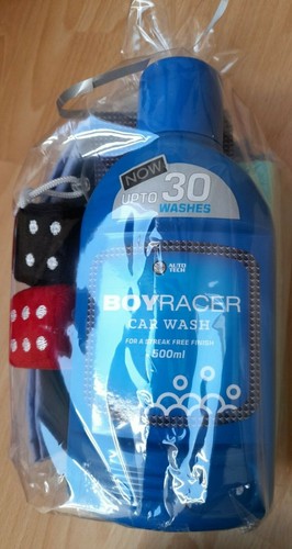 Boy racer cash - set, sponge