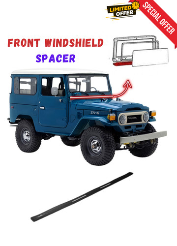 Front windshield spacer - spacer, frame