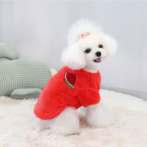 Dog pet fleece sweater - fleece, coat