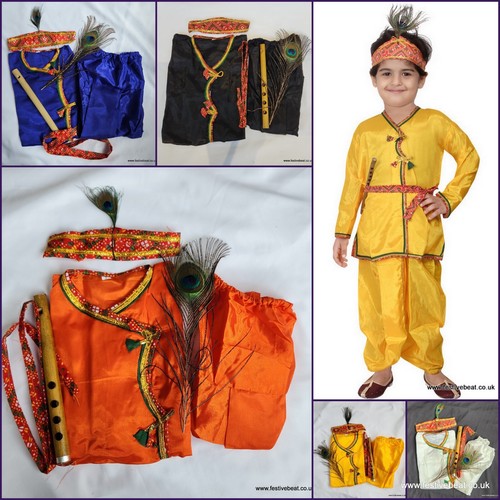 Kids krishna costume age - kids,