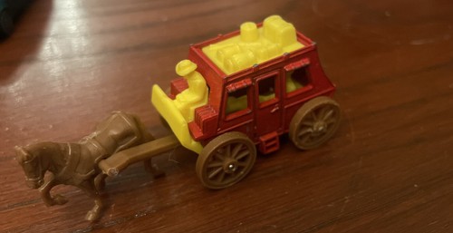Red wagon corgi car rare - wagon,