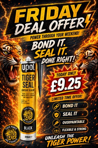 Upol tiger seal black - upol,