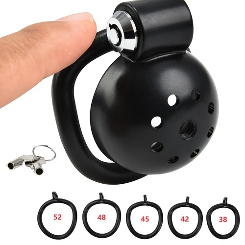 Male abs chastity cage click - male,