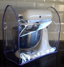 Kitchenaid or Kenwood KMix Food Mixer Cover Cadbury Polka PVCvinyl COVER ONLY