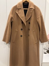 Zara Wool Camel Coat S