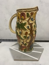 Vintage Large Hand Painted