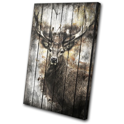 Deer stag forest shabby chic - deer,