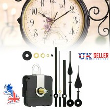 Quartz Clock Parts Mechanism Movement Long Spindle Hands Replacement Repair Kits