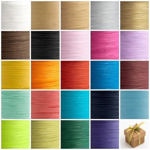 7mm paper raffia ribbon - raffia,