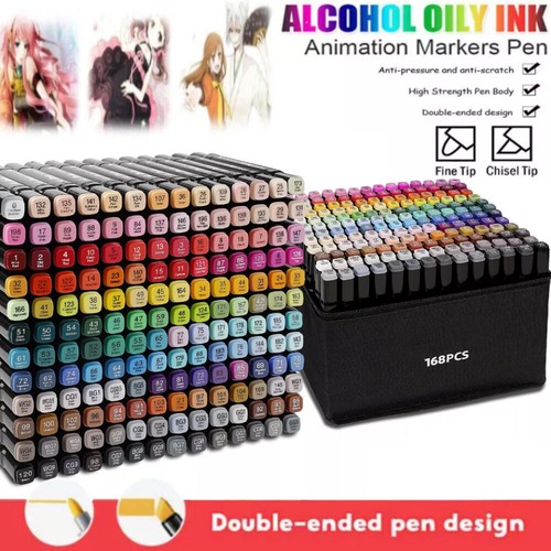 168 brush art marker - brush, pens