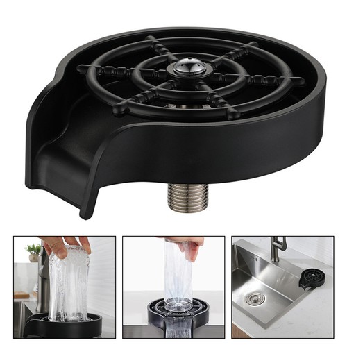 Glass rinser kitchen sink - kitchen,