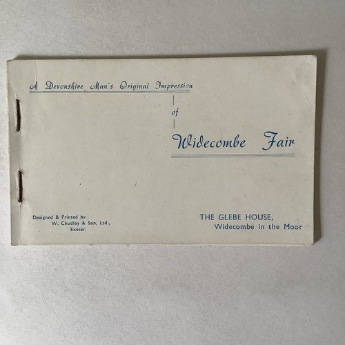 Widecombe fair booklet - fair,