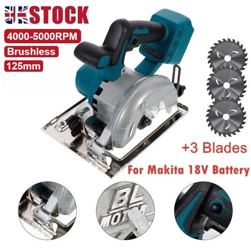 Cordless circular saw - 5", 125mm