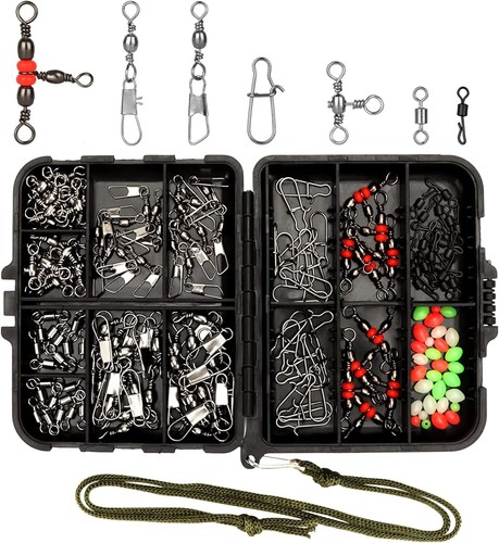 160 pcs fishing swivel - pcs,