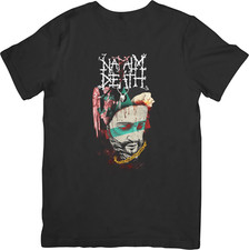 Napalm Death  Music Unisex Fit for Men & Women Quality Cotton T-Shirt Black