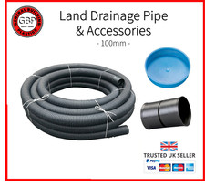 100mm 25m/50m/100m Land Drain