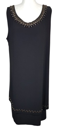 Monsoon black glass beaded - monsoon,