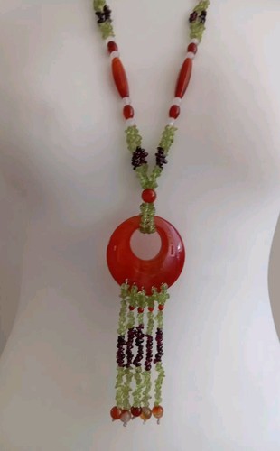 Retro agate garnet - retro, mix