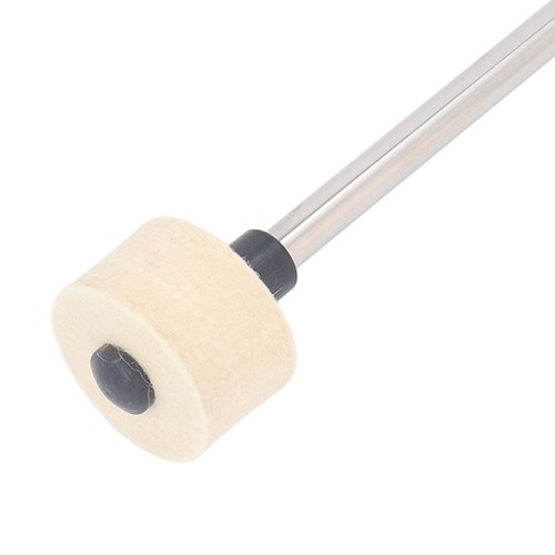 Wool felt head - head, drumstick
