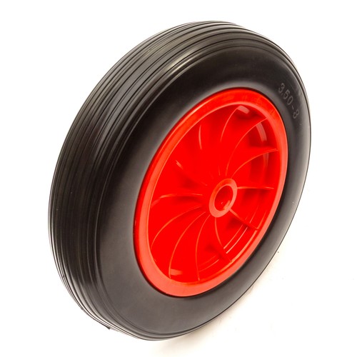 Wheel solid flat - 3.50-8, &