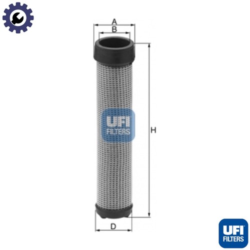 Secondary air filter 408 - filter, 27.408.00