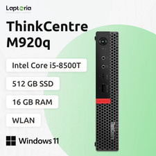 Lenovo ThinkCentre M920q TINY i5-8500T 16GB 512GB NVMe SSD WiFi + Antenna W11 EXCELLENT!