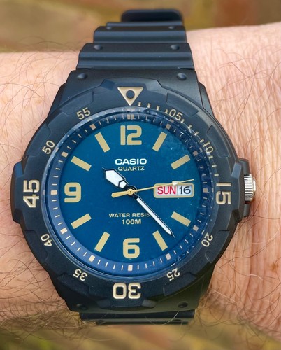 Men casio watch divers - men's,