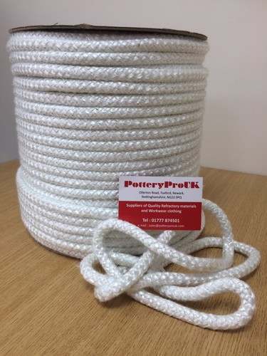 10mm stove rope white quality - 10mm,