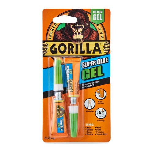 Gorilla super glue - gel, tube