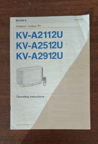 Sony trinitron colour - trinitron,