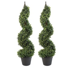 7004-PAIR Artificial Boxwood