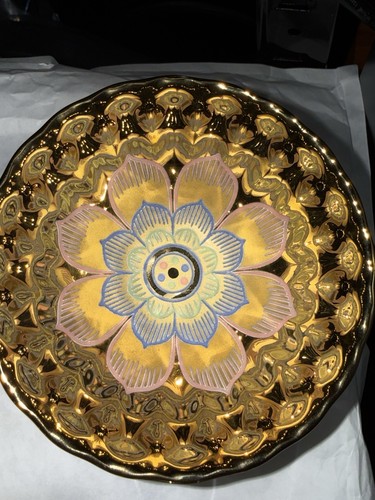 Reactive lustre bowl gold - uv,