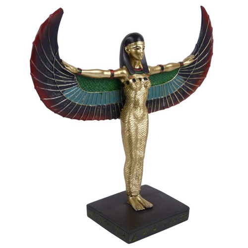 Large 23cms golden isis wings - large,