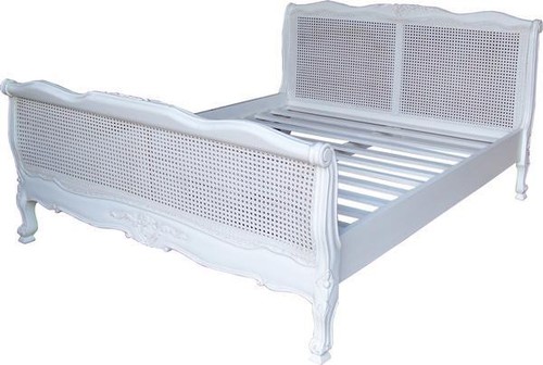 Louis french rattan bed frame - louis,