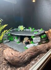 Leopard Gecko Slate Hide, Small Reptile, Basking Point- made to order 