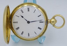 UNIQUE RARE SOLID 18K GOLD HUNTER GUTKAES & LANGE - A.LANGE GLASHUTTE DRESDEN