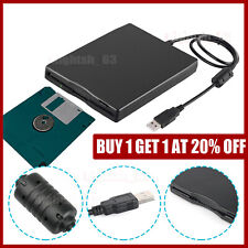 3.5 Inch USB 2.0 Portable External Floppy Disk Drive 1.44Mb Reader FDD PC Laptop