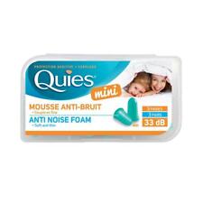 Quies Kids Mini Ear Protection Foam Plugs - Anti-Noise 3 Pairs
