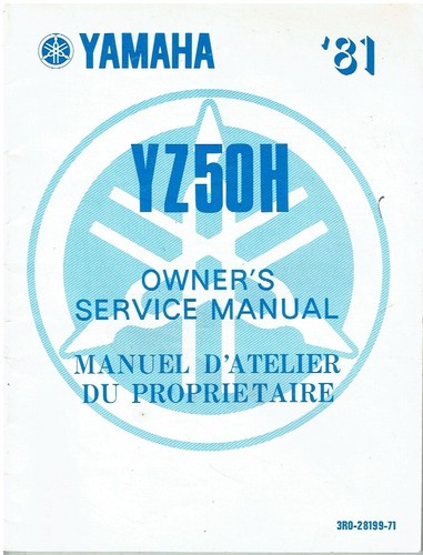 Yamaha yz50 original 1981 - yz50,