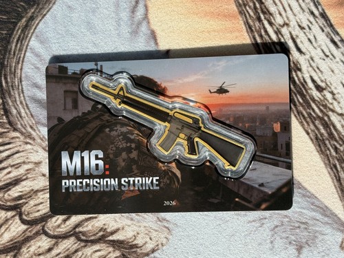 1000oz 9999 fine gold m16 - .9999,