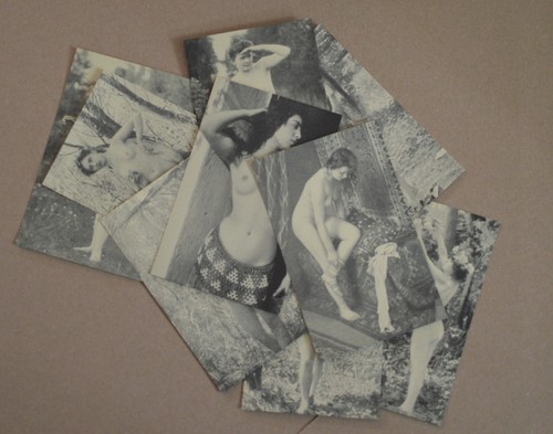 French nude art - art, postcards