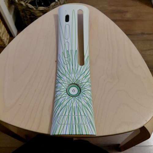 Spirograph green and - , blue