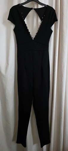 Bnwt quiz black jumpsuit