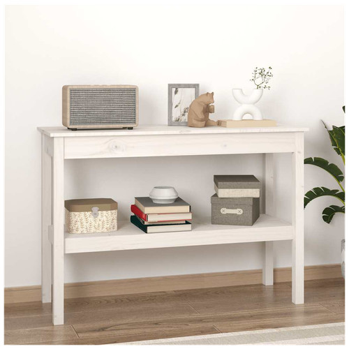 Console table solid pinewood - table,