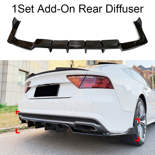 Rear diffuser splitter side - diffuser,