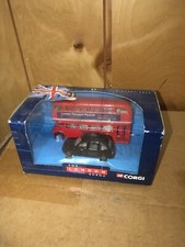 Corgi London Routemaster Bus & TX1 London Taxi #60029 The London Scene 2005 NIB