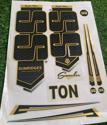 Cricket bat sticker - , 3d