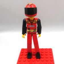 LEGO TECHNIC FIREFIGHTER FIGURE HELMET with VISOR 8253